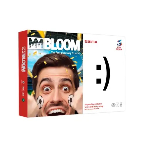 Папір для друку MM Bloom Issential, А4 80г/м2, 500 арк., білий